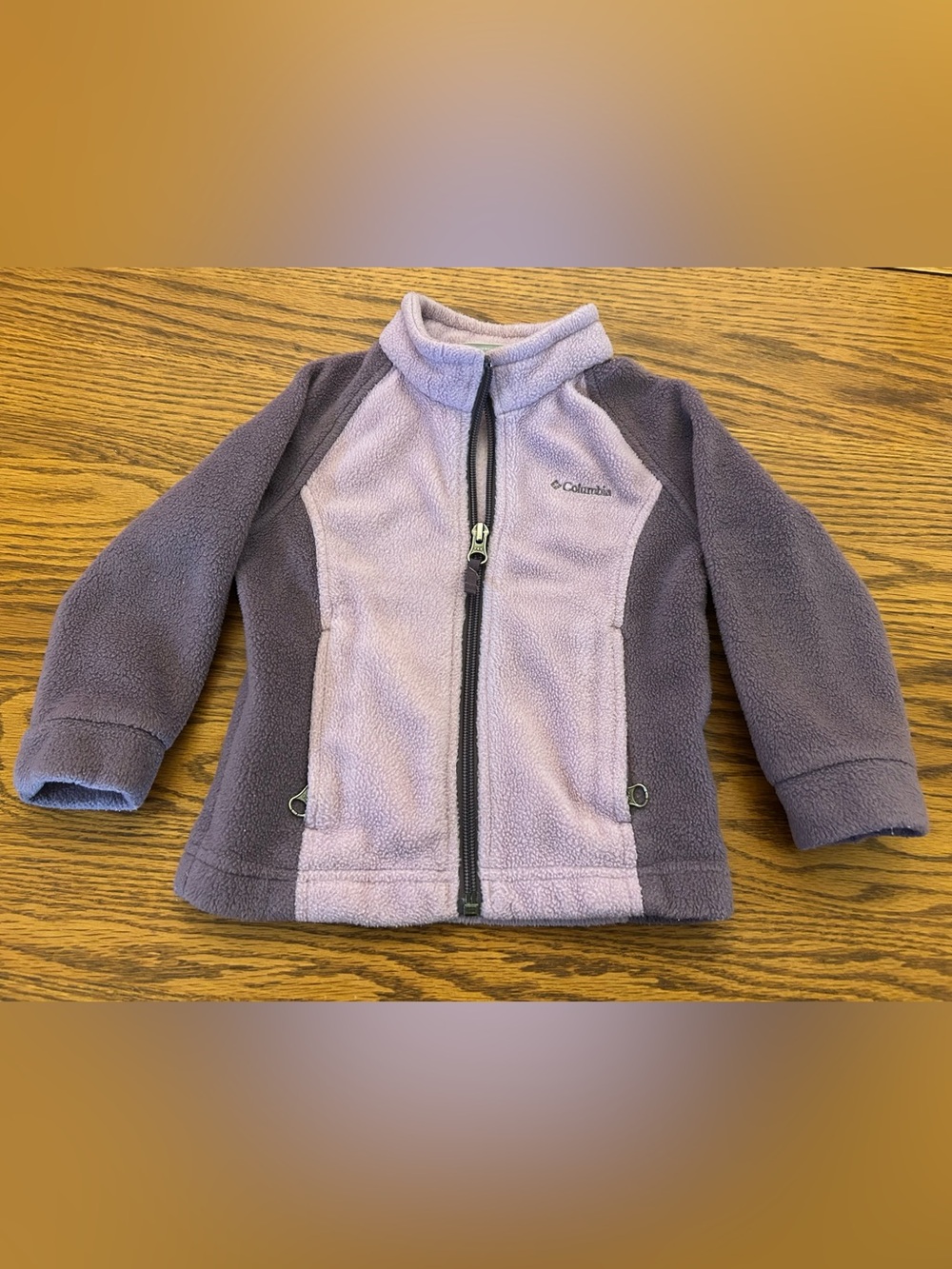 Columbia Girls' Lavender Fleece Jacket